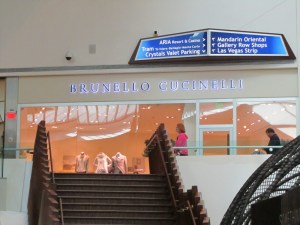 The Shops at Crystals, Aria Las Vegas, Las Vegas Strip, Las Vegas Boulevard, Crystals Las Vegas, Crystals, Balenciaga, Bally, BVLGARI, Cartier, Christian Dior, Dolce & Gabbana, Donna Karan, Emilio Pucci, Fendi, Gucci, Harry Winston, Hermes, Ilori, Jimmy Choo, Kiton, Lalique, Louis Vuitton, Paul Smith, Porsche Design, Prada, Roberto Cavalli, Tom Ford, Versace