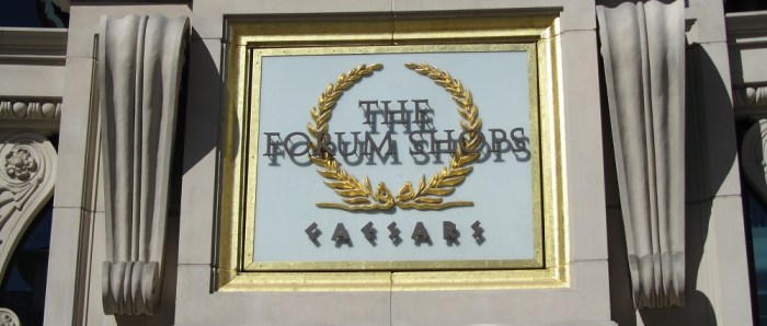 The Forum Shops Header